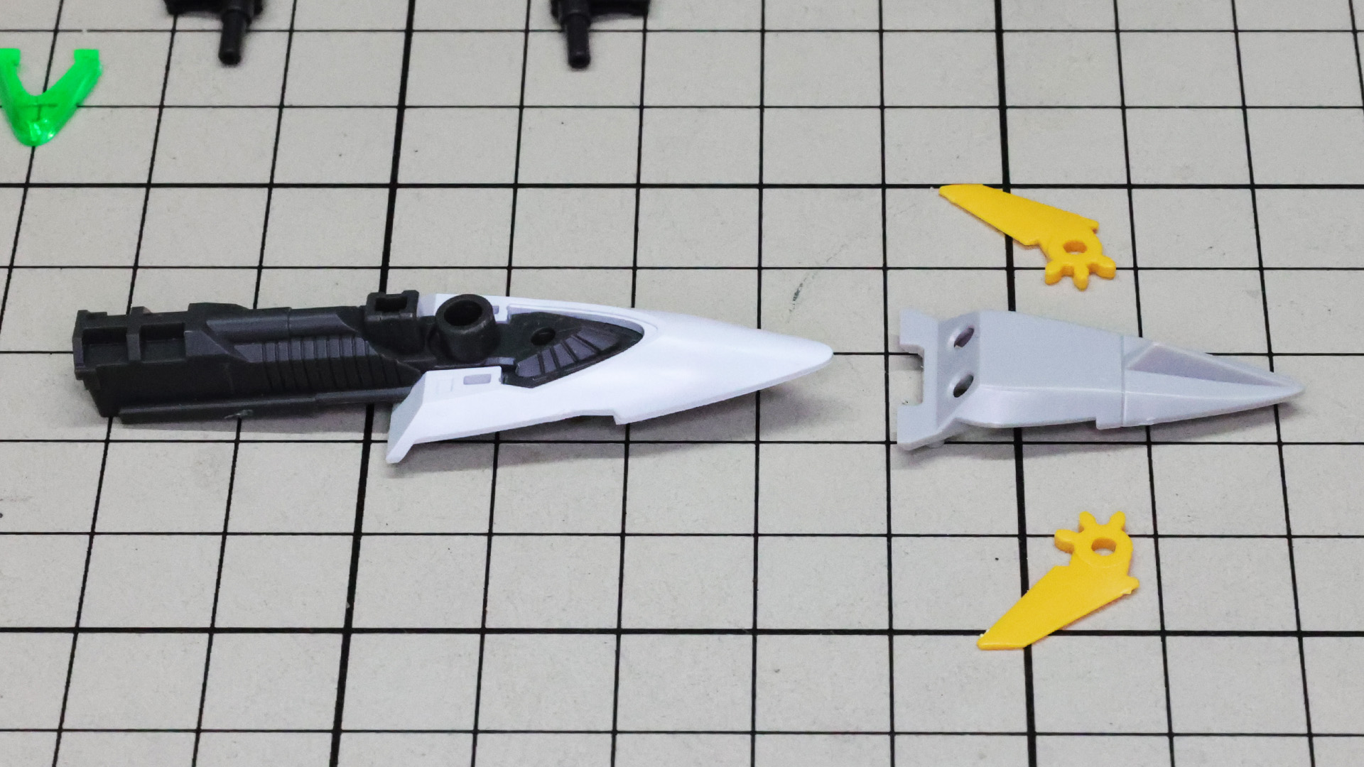 ノーズブロックを組んでいきます