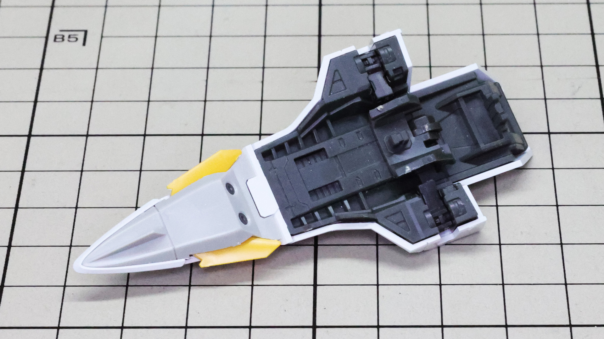 小翼を折り畳んだ状態