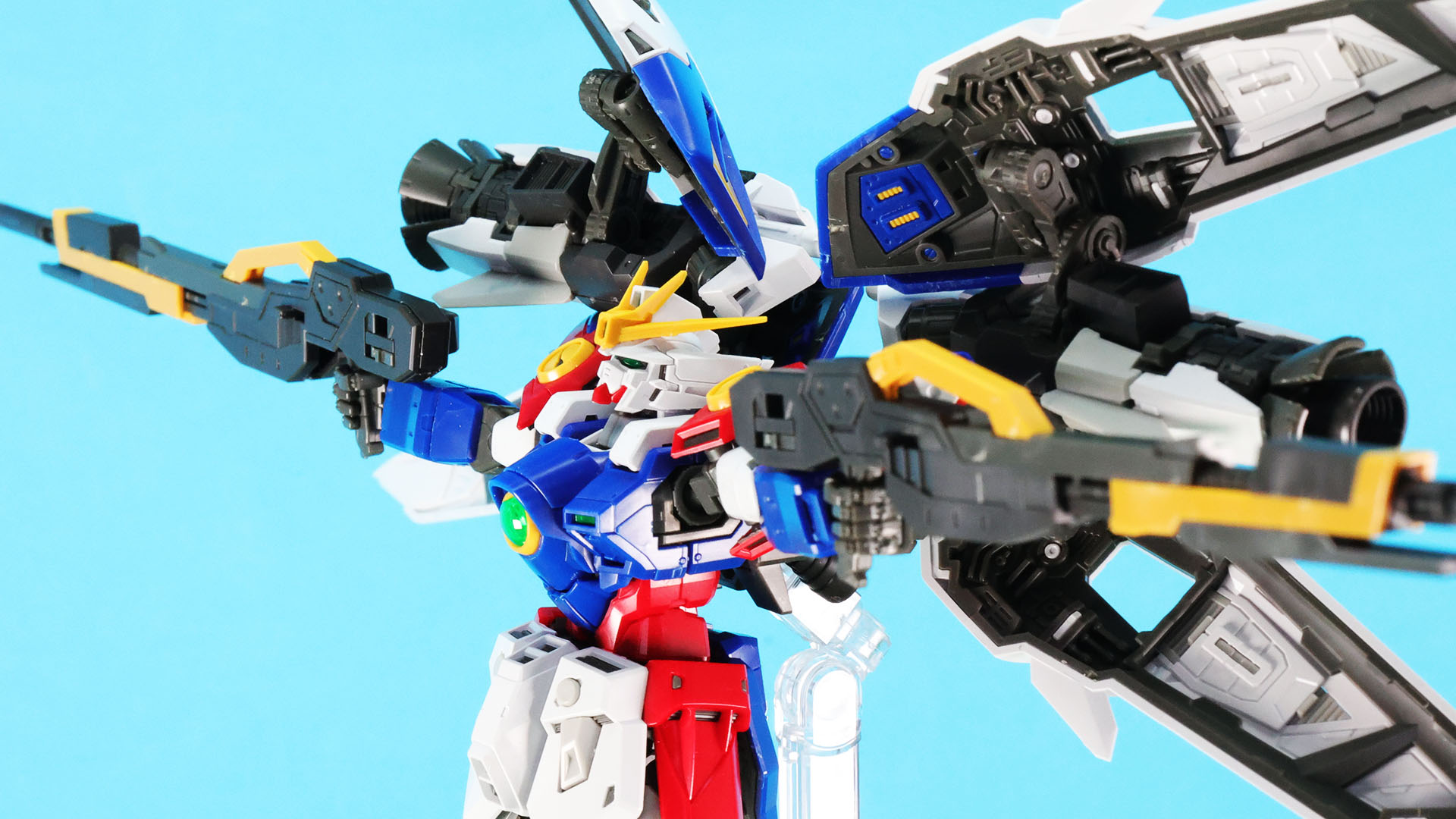 RGオリジナルギミックで銃身を伸ばすことができます