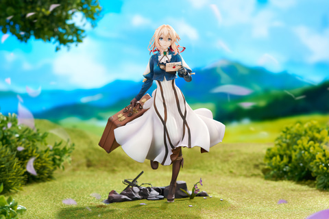 ヴァイオレット・エヴァーガーデン　フィギュア　実物有り Amazon.co.jp: ヴァイオレット・エヴァーガーデン 1/7スケール