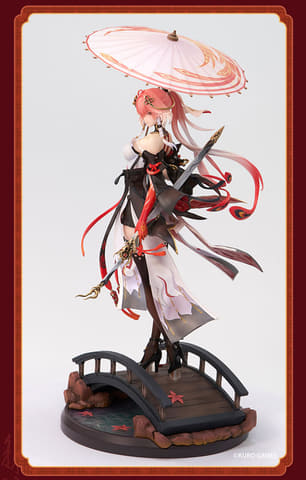 G.E.M. 神風 フィギュア 傘付き 約20cm 鳴潮」よりフィギュア「長離 振り返れば傘の向こうにVer.」が