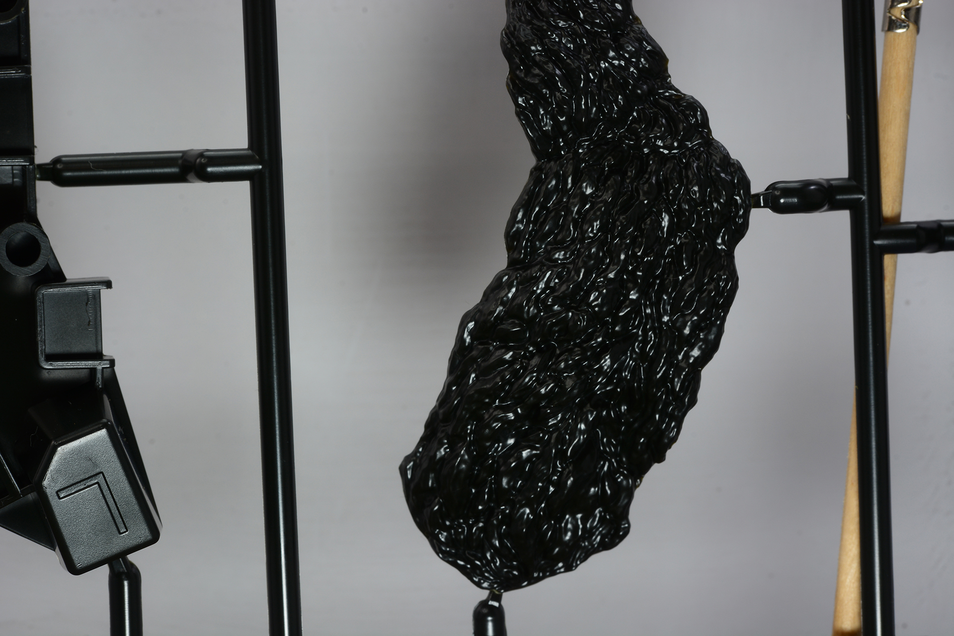 ゴジラの複雑な皮膚をしっかり表現している