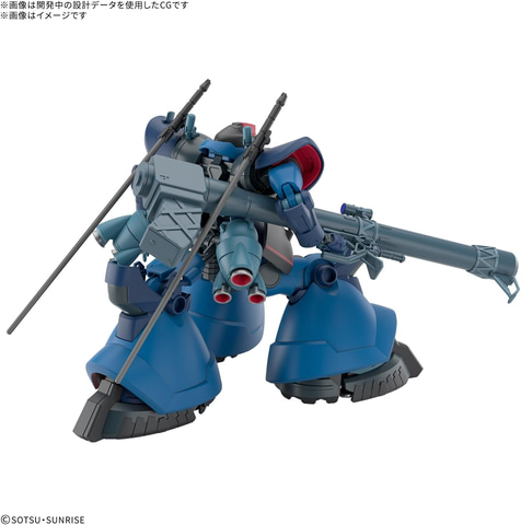 ジークアクス　GQuuuuuux ガンプラ　シャリア専用ドム　全塗装　完成品 Amazonにて「ガンダム ジークアクス」のガンプラ「HG 1/144