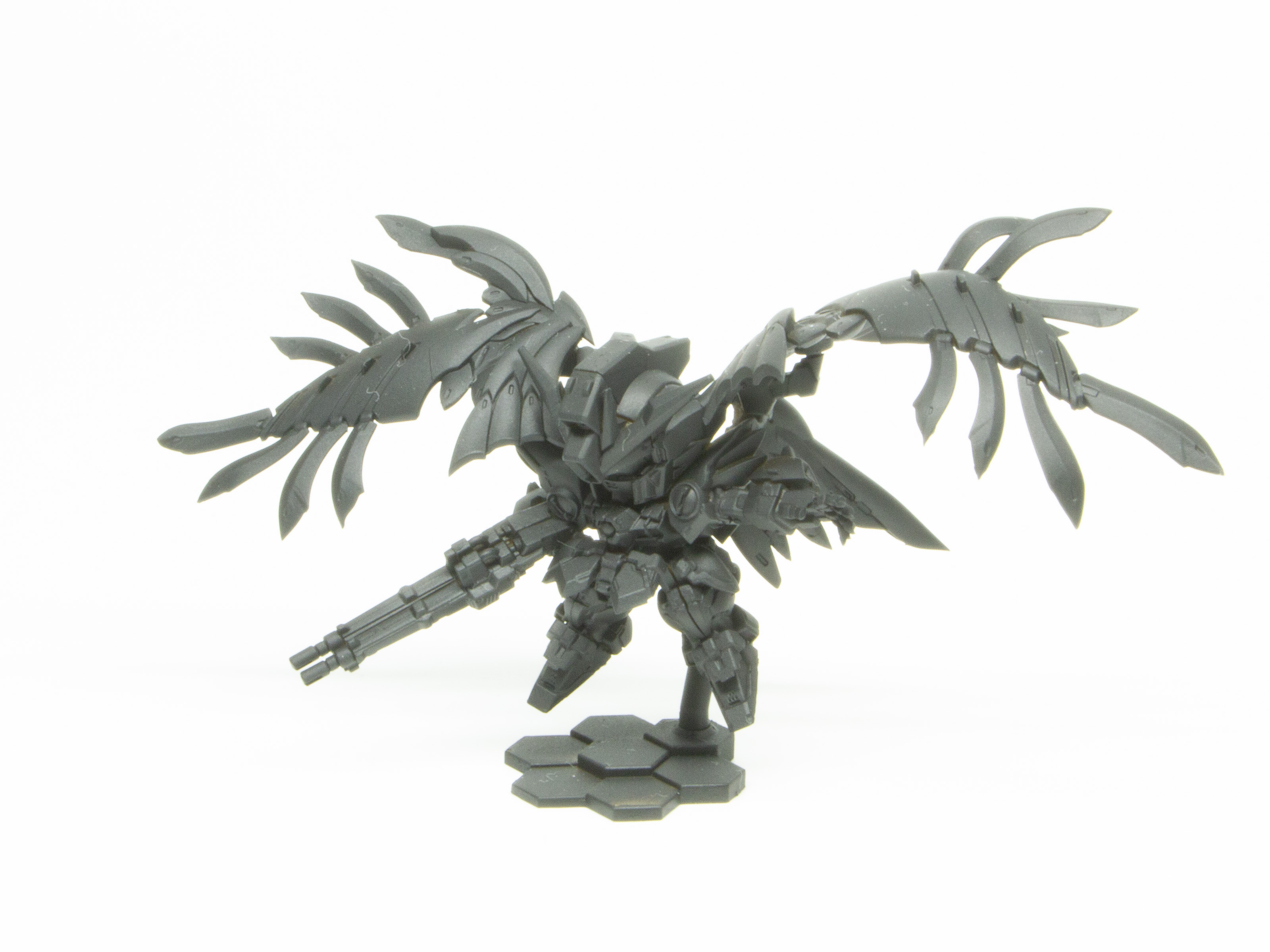 ケイオスブラックでスプレーしたもの