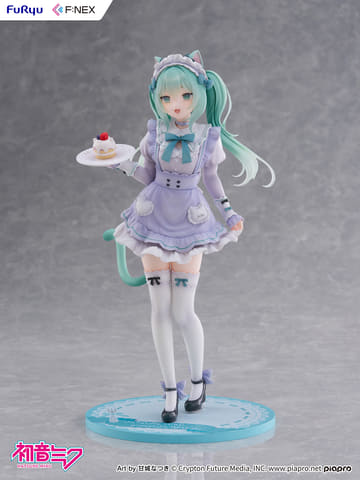 イラストレーター・甘城なつき氏が描き下ろした「初音ミク」が