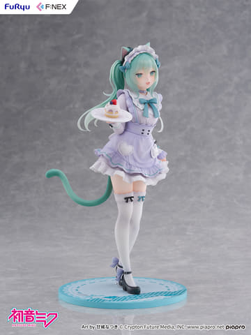 イラストレーター・甘城なつき氏が描き下ろした「初音ミク」が