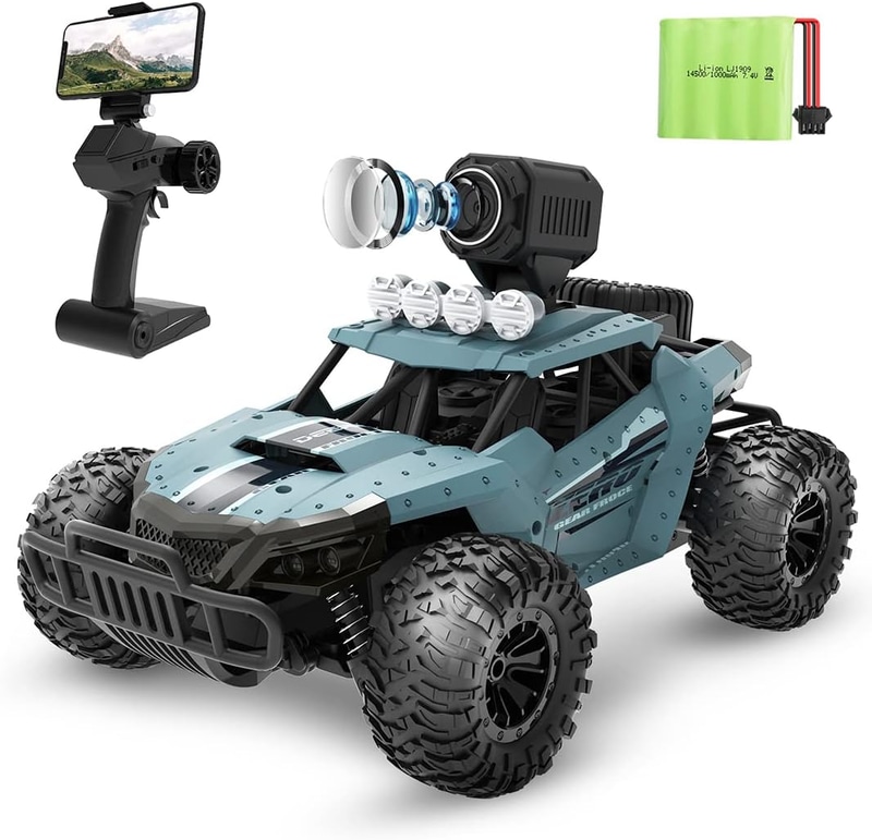DEERC オフロード RCカー カメラ付き