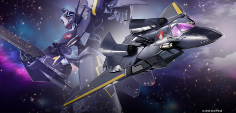 マクロス7」より「DX超合金 VF-17S ナイトメアステルス