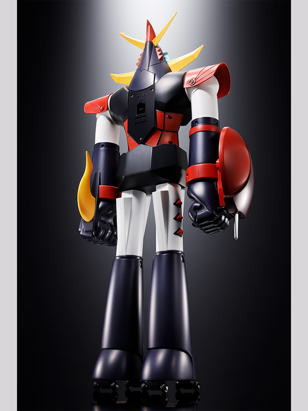 背面には「ゴッド・ミサイル」の発射スイッチを備えている