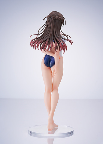 水原千鶴　競泳水着フィギュア TVアニメ『彼女、お借りします』より、AMAKUNI「水原千鶴 競泳