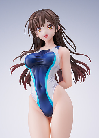 彼女、お借りします」のフィギュア「水原千鶴 競泳水着Ver.」に