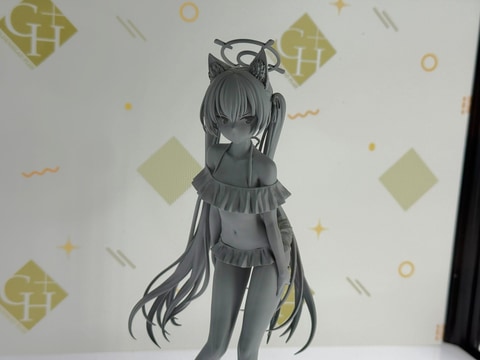 ワンフェス2025 黒見セリカ　水着ver. 予約)(W_5577)1/7 黒見セリカ 水着Ver. ブルーアーカイブ (未