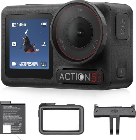本日限定値下げ　dji OSMO ACTION 社外オプション付　動作良好美品 DJI DJI Osmo Action 4 Standard Combo Osmo アクションカメラ