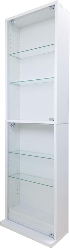 DIO ディオ 幅46cm ハイタイプ本体 鍵付 コレクションケース（LED、背面ミラー別売）