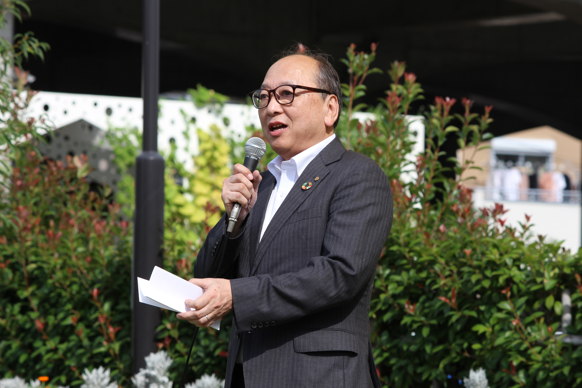 稲城市副市長 石田光広氏