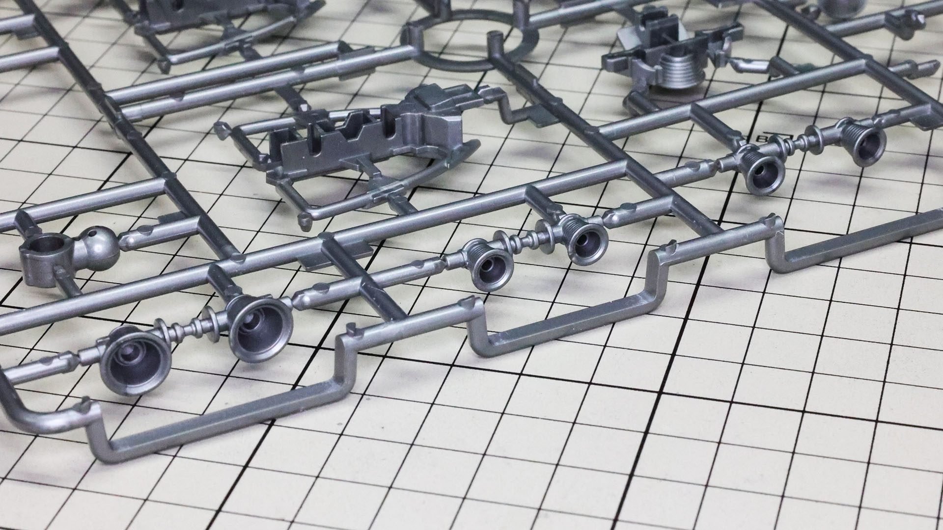 ノズルの丸い部分をゲート処理せずにシャープな造形を楽しめます