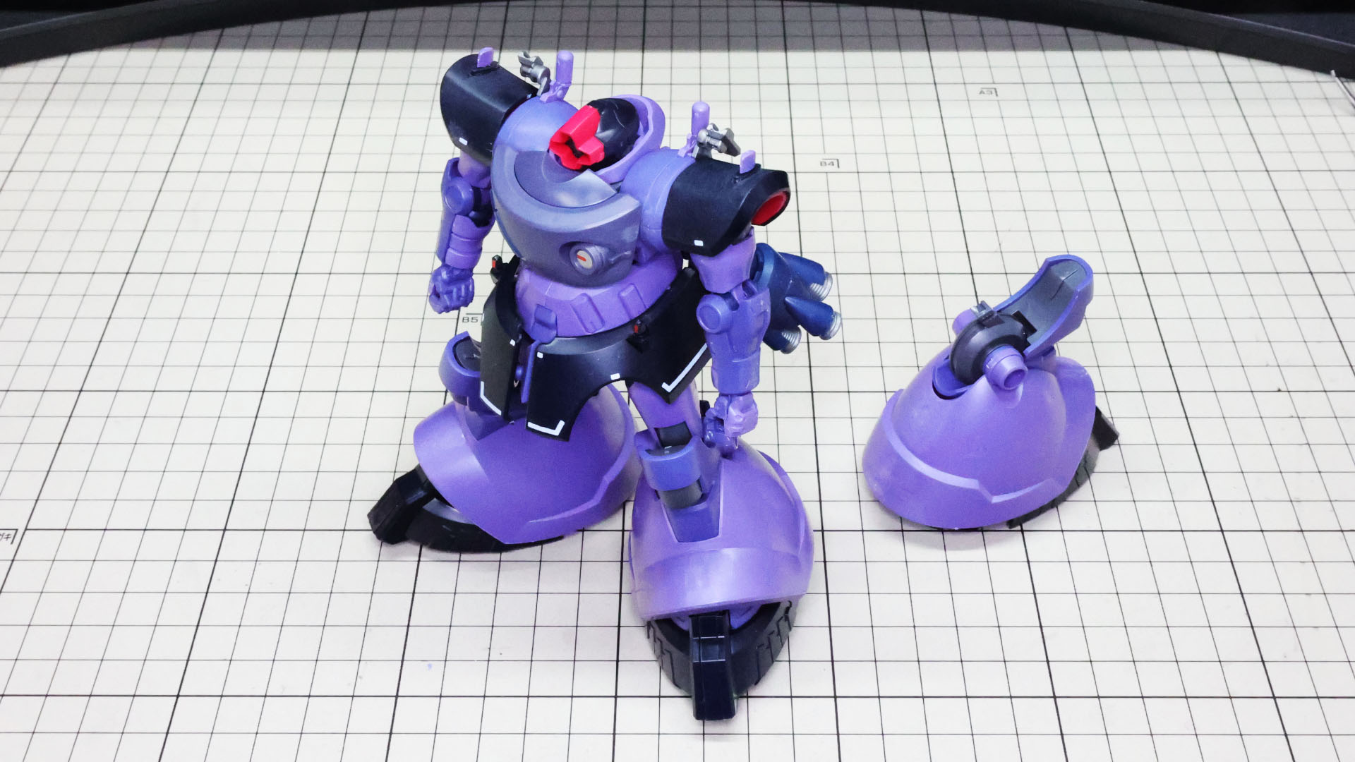 脚が1本残る不思議な光景です