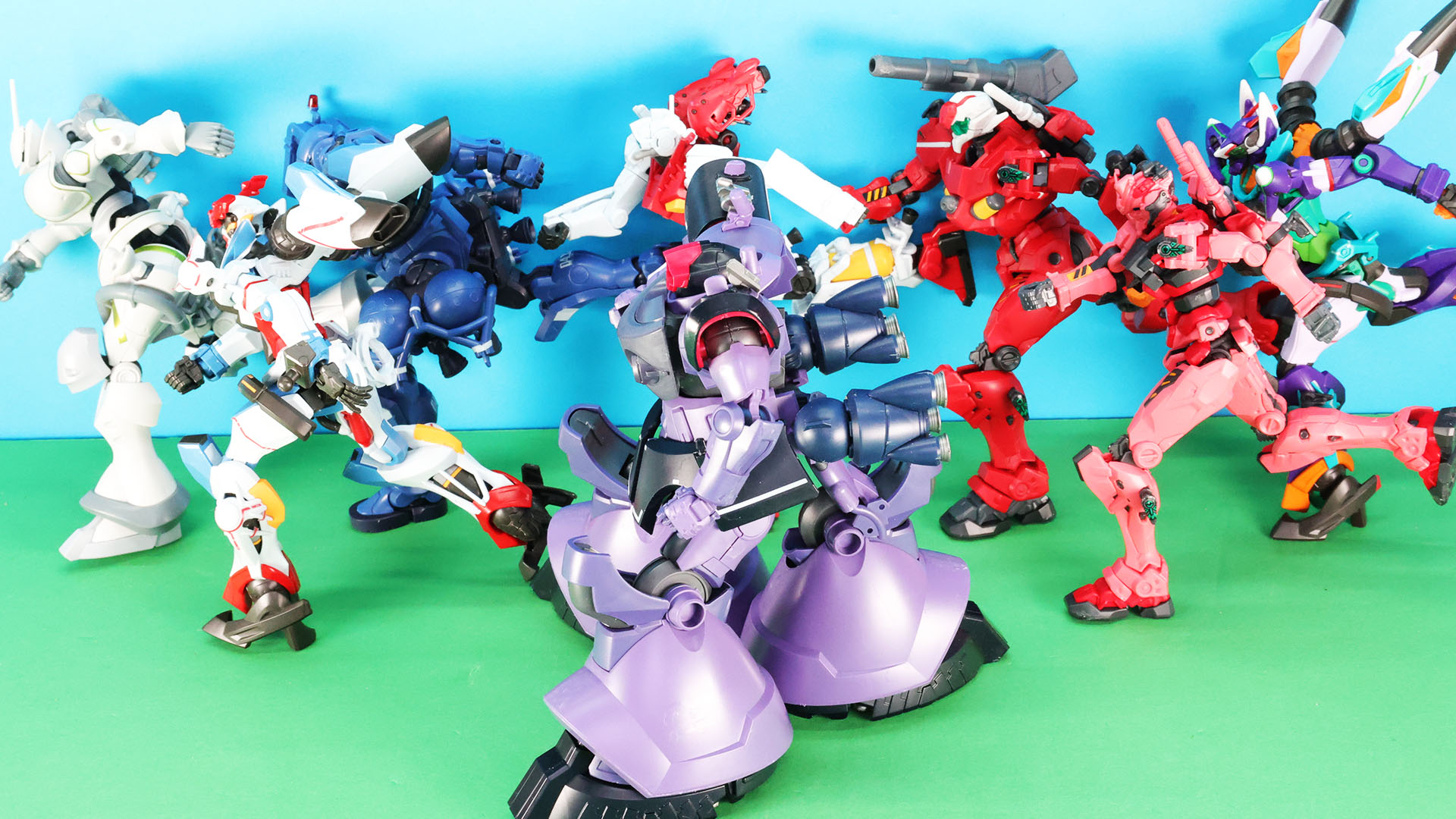 ジークアクスのガンプラ、続々登場！