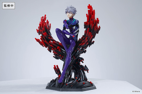 ヱヴァンゲリヲン　フィギュア　カヲル　マリ　サクラ シン・エヴァンゲリオン劇場版より、「渚カヲル」が「ロンギヌス