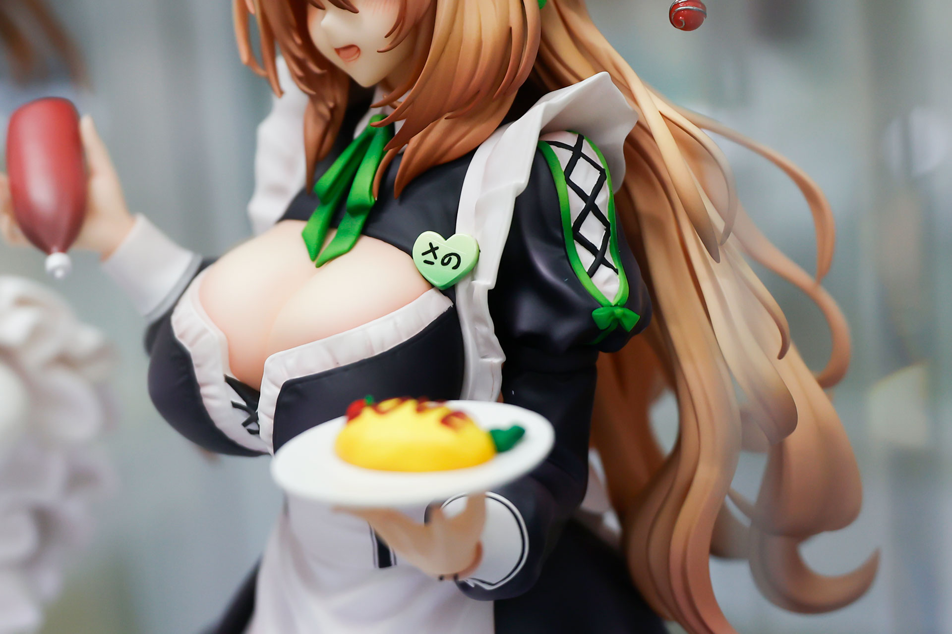 「さの」と書かれたハート型の名札も付けられている