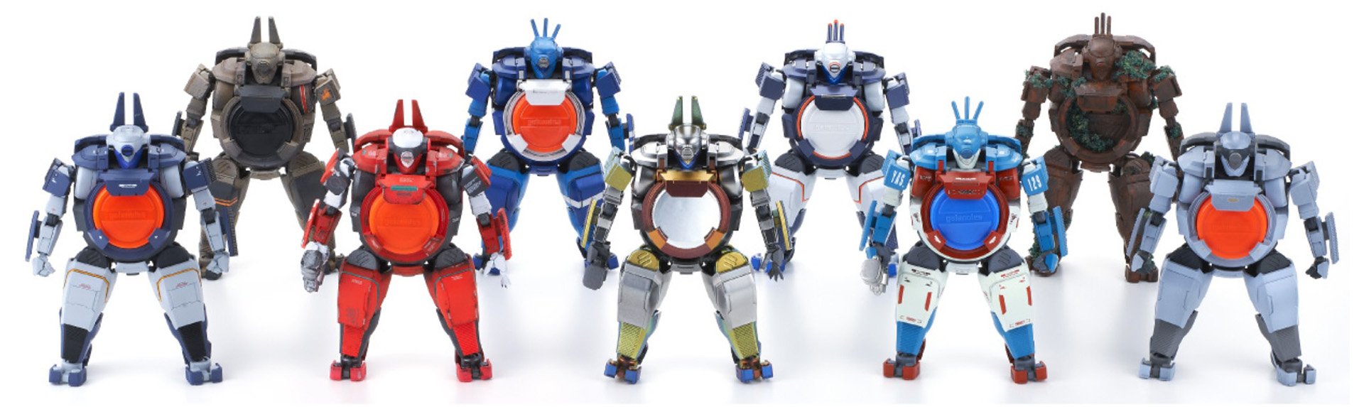 公式ページの塗装例。カラーで大きくイメージが変わる