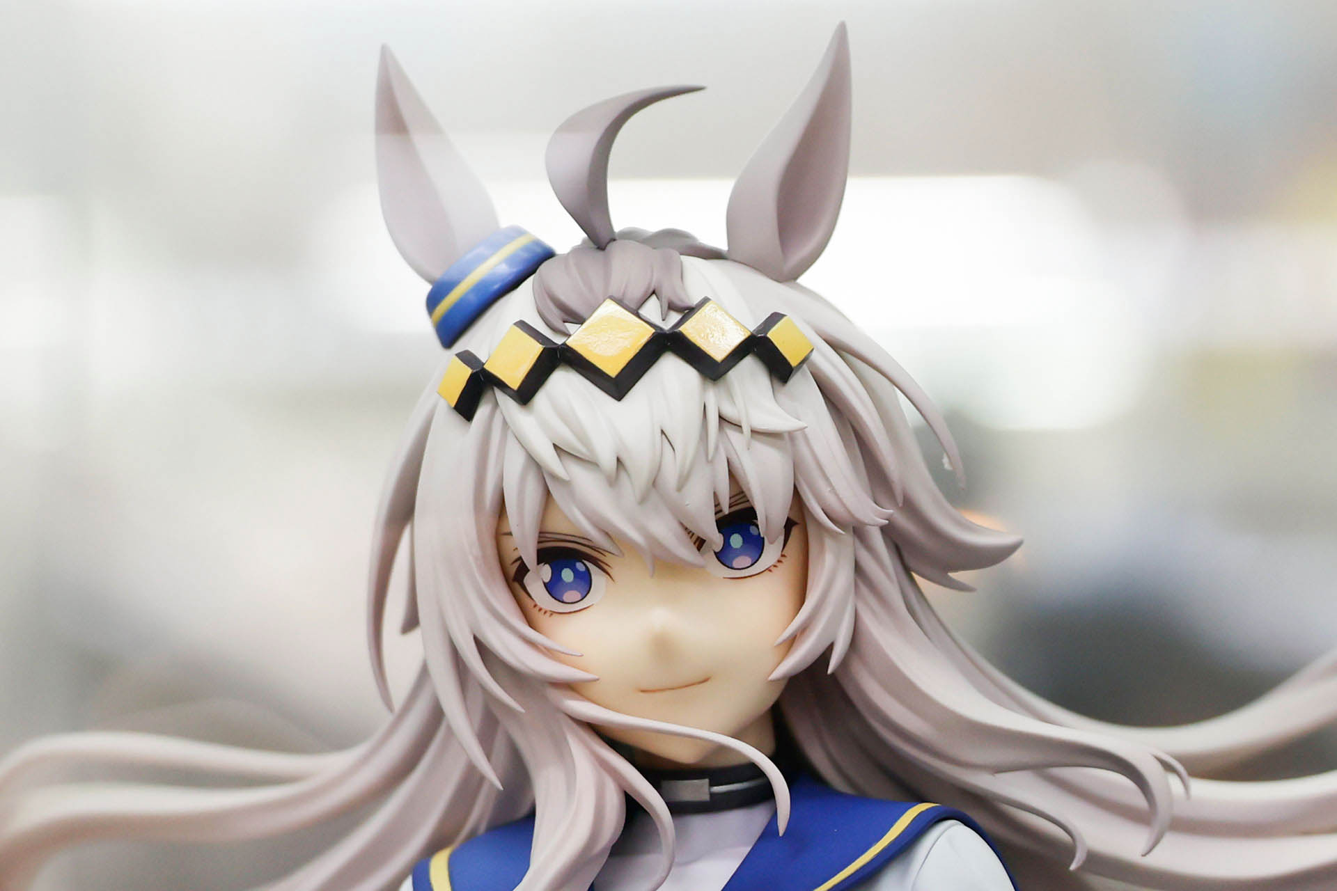 きゅっとした表情がオグリらしいところだ