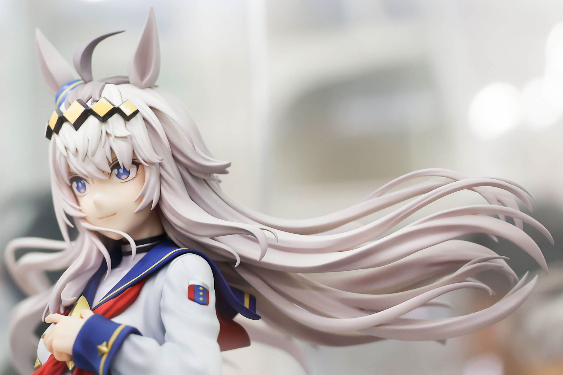 風に煽られている髪の表現も素晴らしい