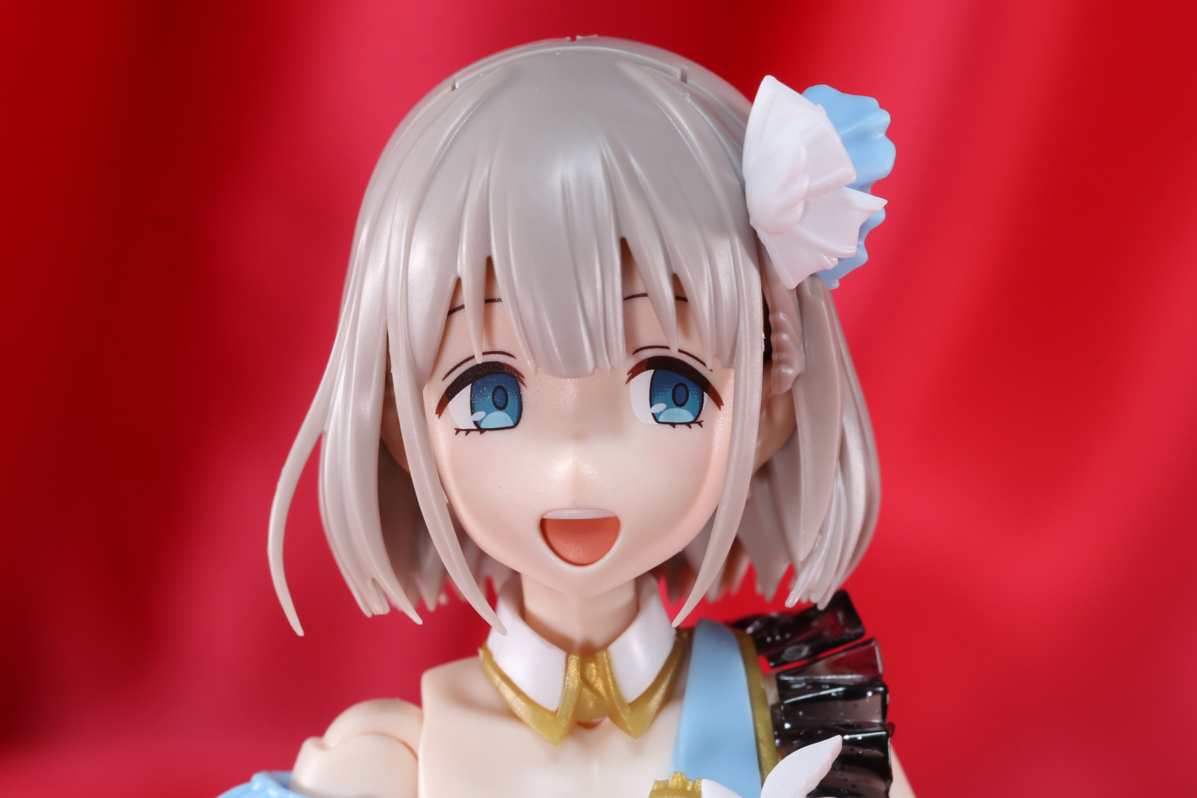 「ワクワク」を見つけたような笑顔