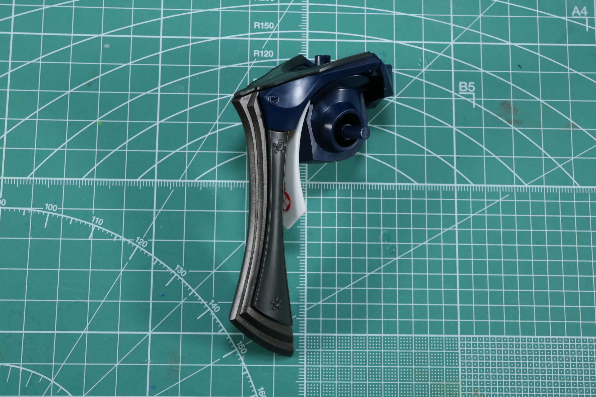 腰部の組み立て