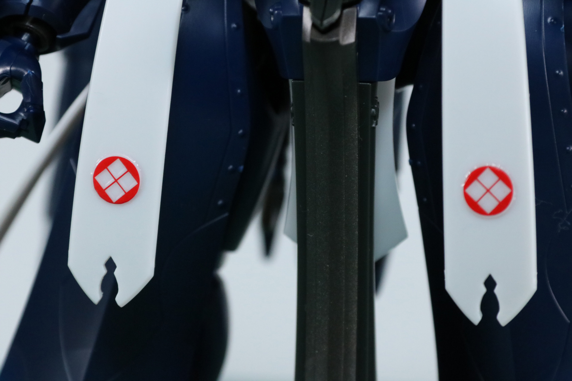 陣羽織部分の水転写デカール