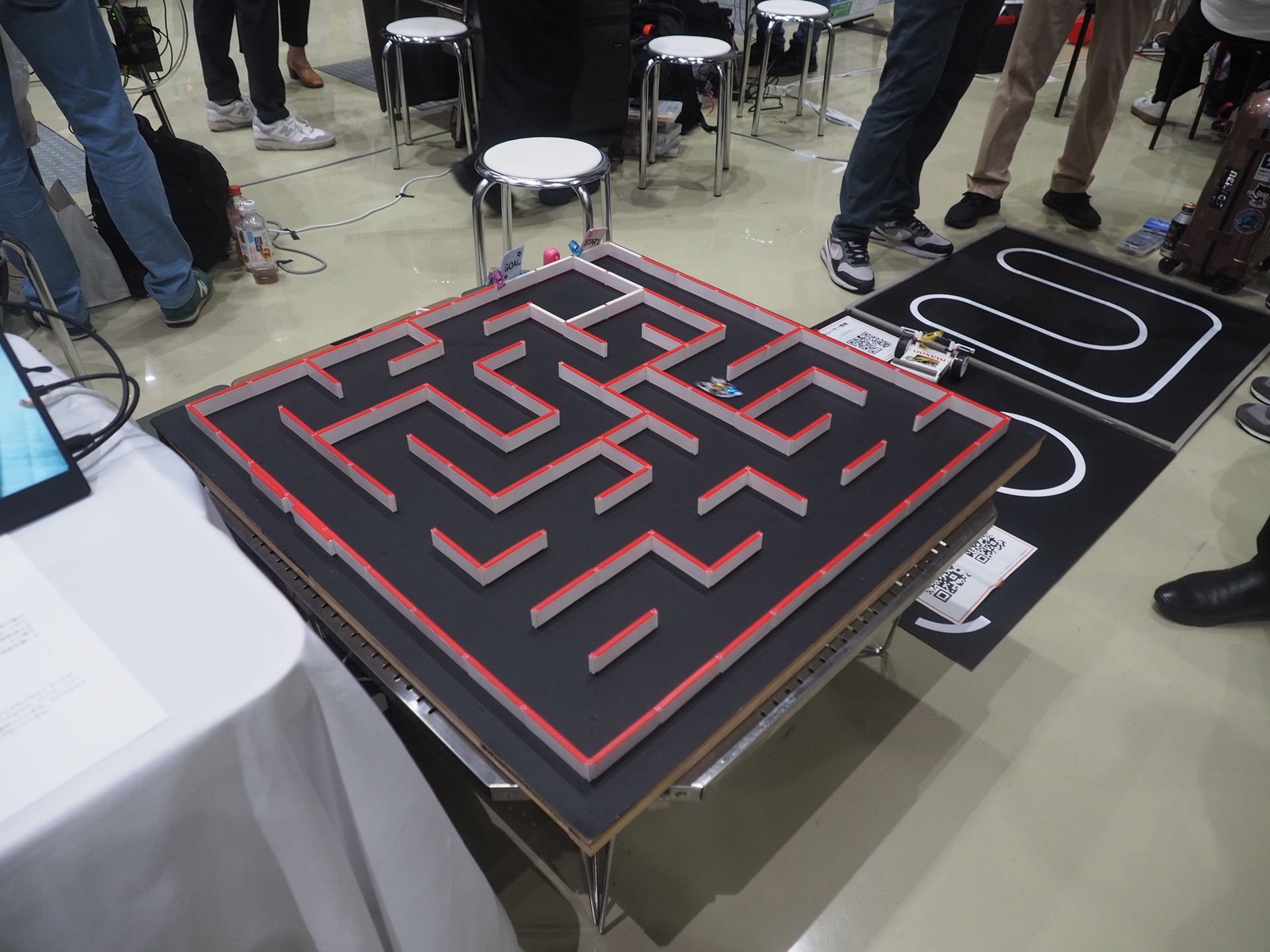 マイクロマウスハーフサイズの迷路