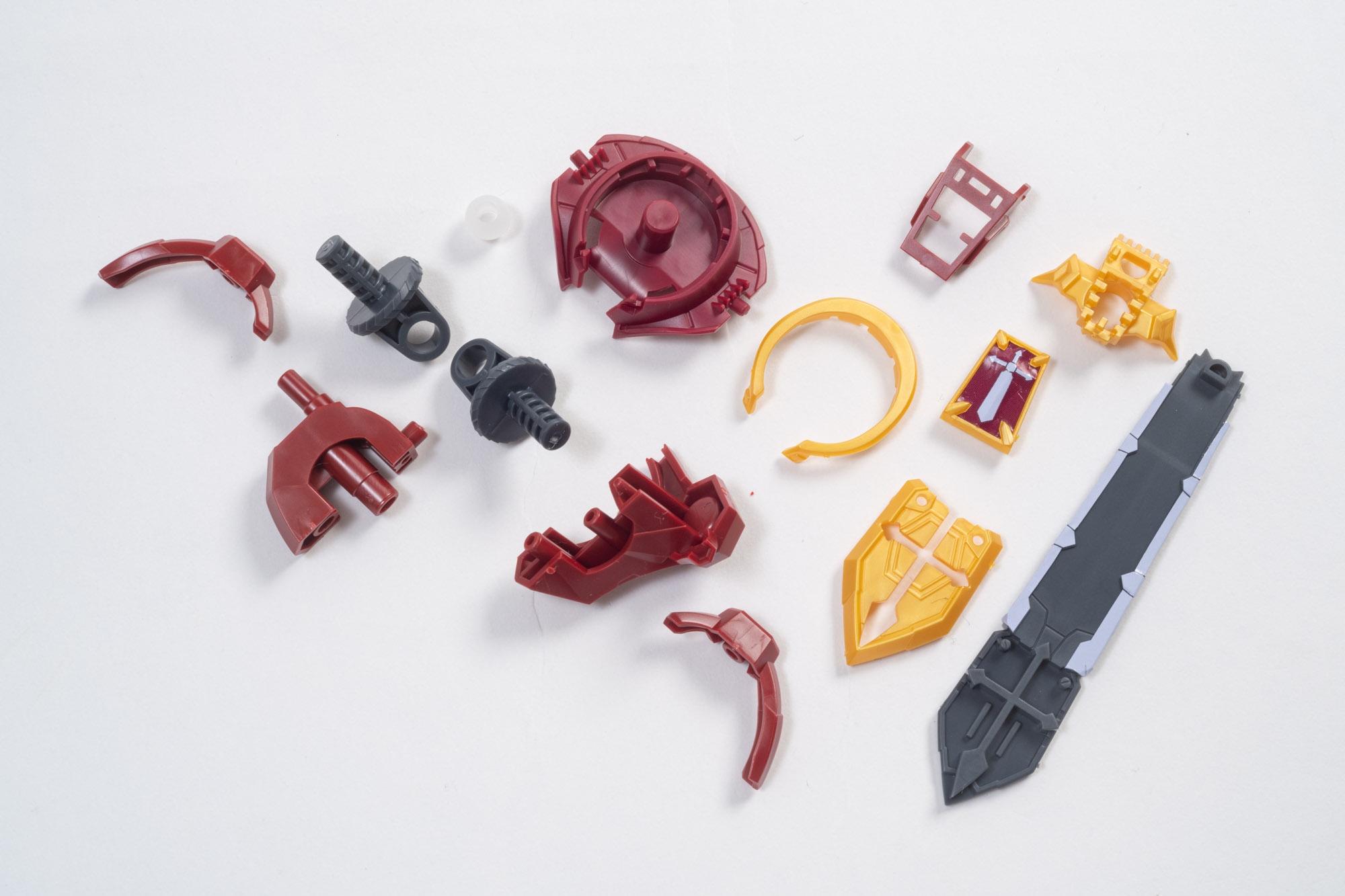 残るは腰パーツの組み立て。