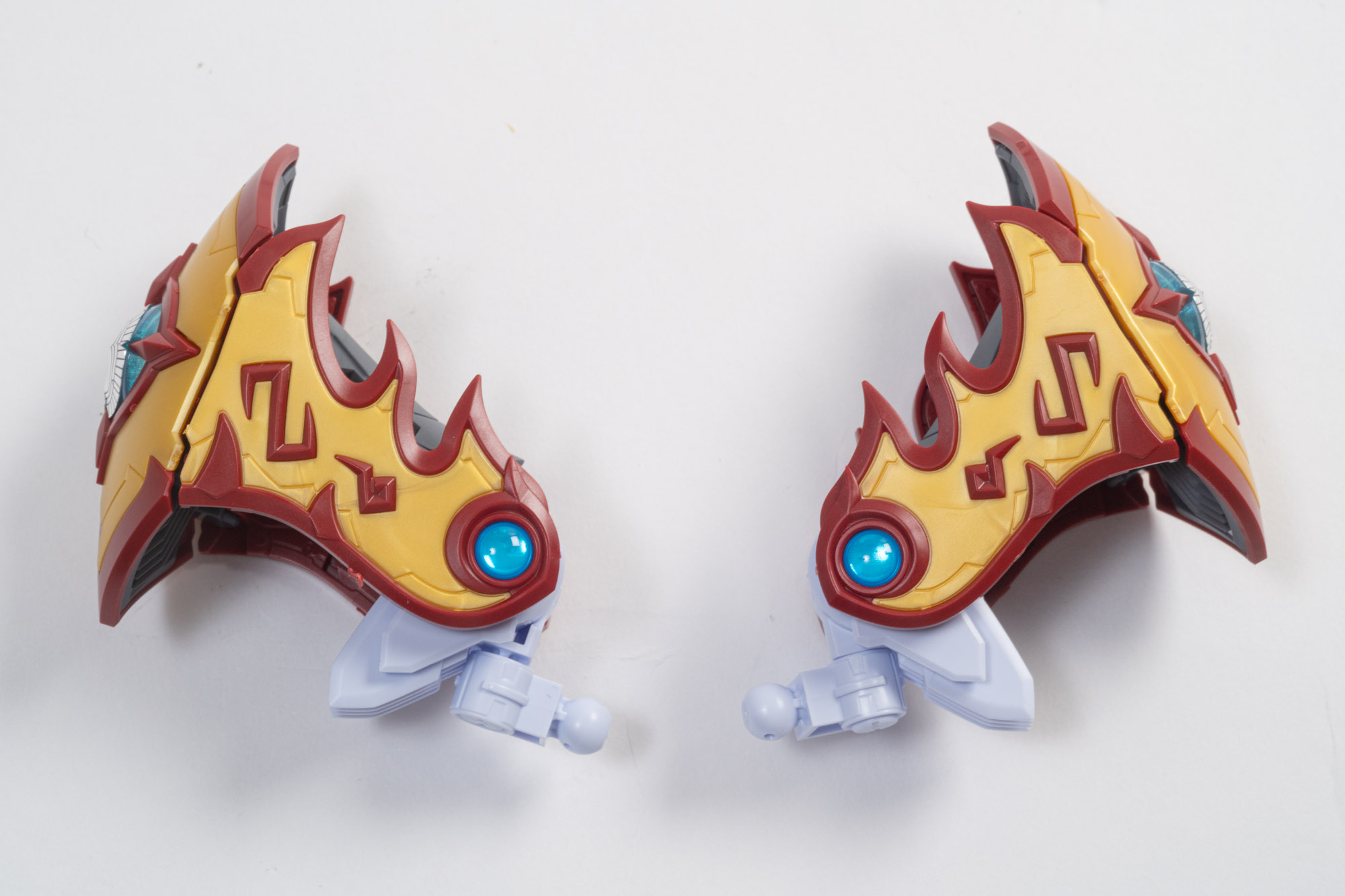 バックパックの接続部分を組み立てて完成。