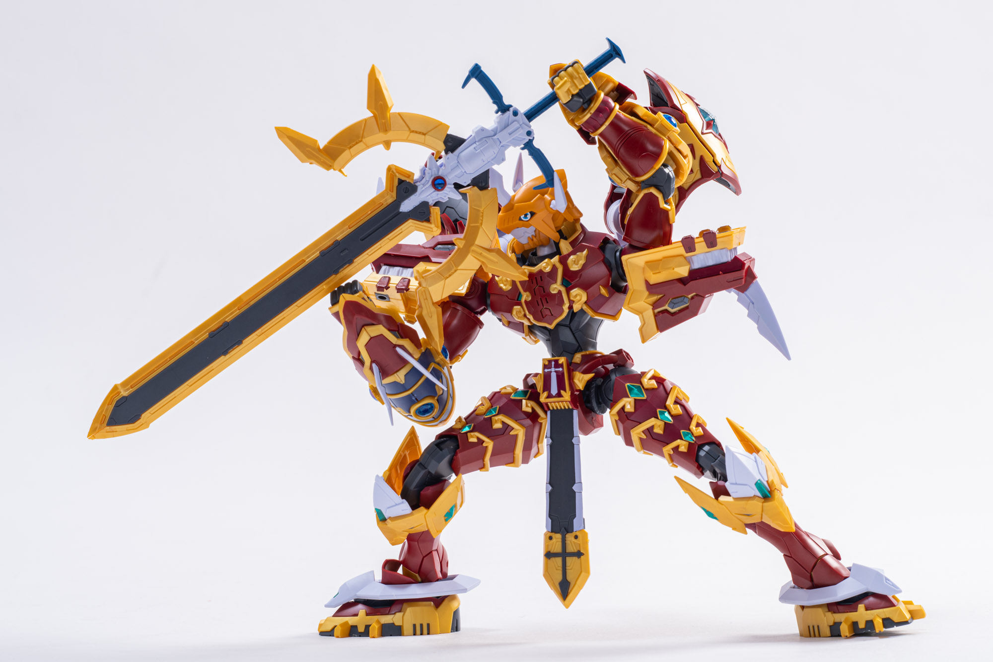 デジモン図鑑に載っているポージングも難なく再現。