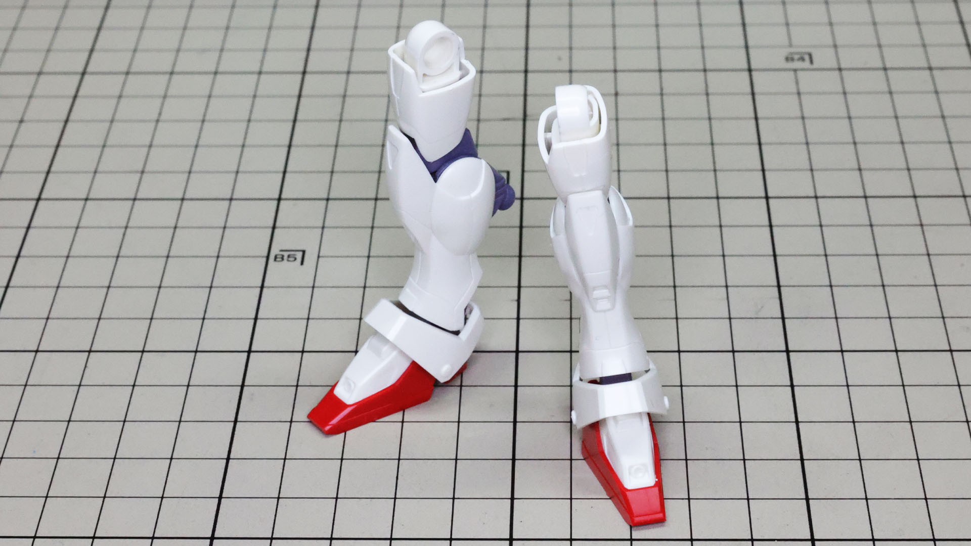 スラっとした脚部になりました！