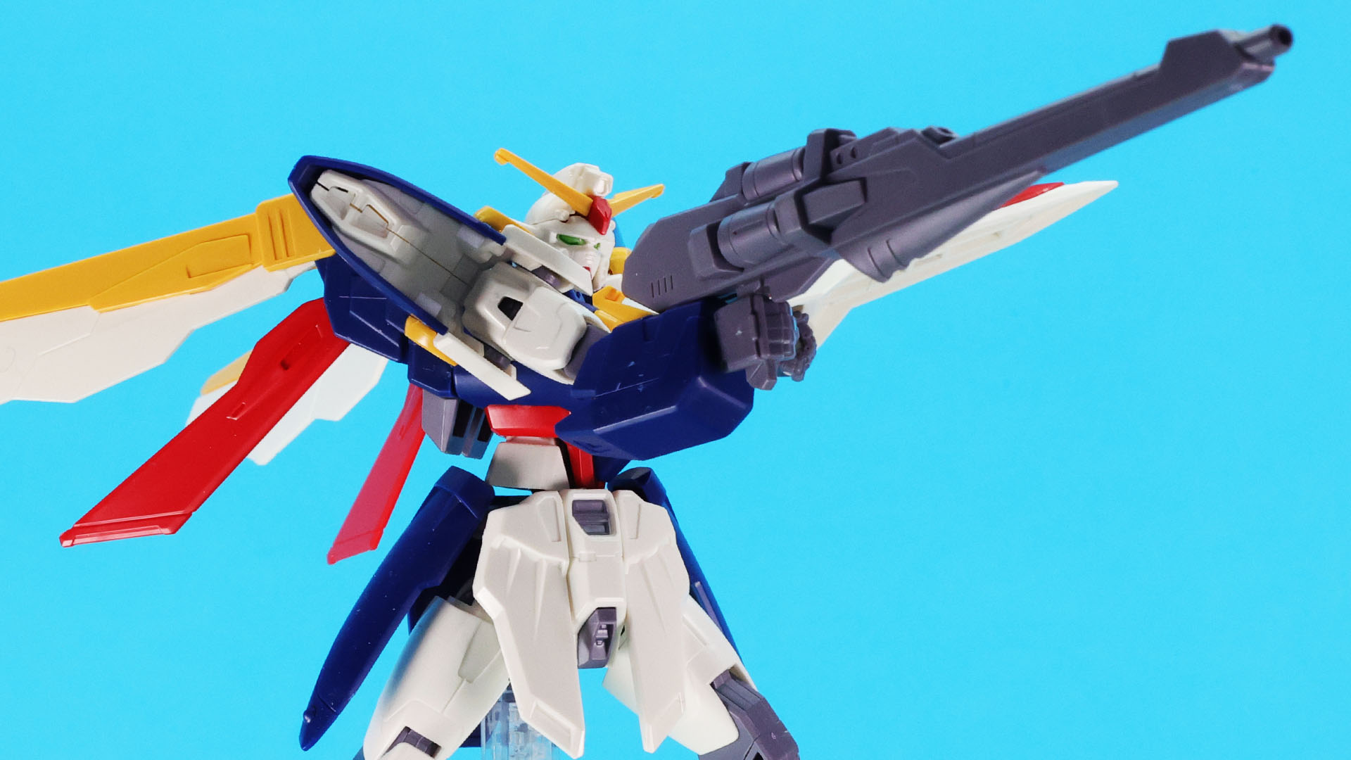 バスターライフルを構える