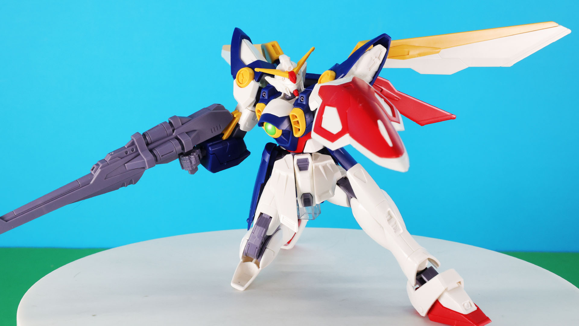 大きなシールドも構えられます