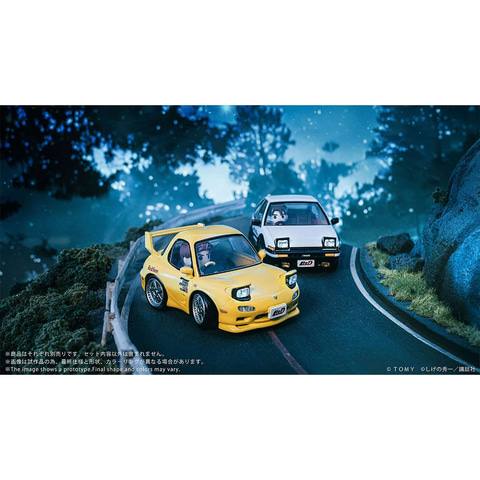 【激レア！レトロ✨】ぷよぷよと桃鉄　指人形5点セット Q VILLAGE QV-05 頭文字D Toyota AE86 TRUENO – SOOTANG HOBBY