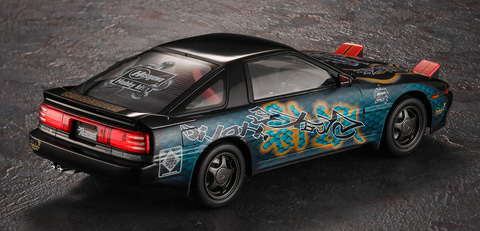 ハセガワと「首都高バトル」のコラボキット「トヨタ スープラ