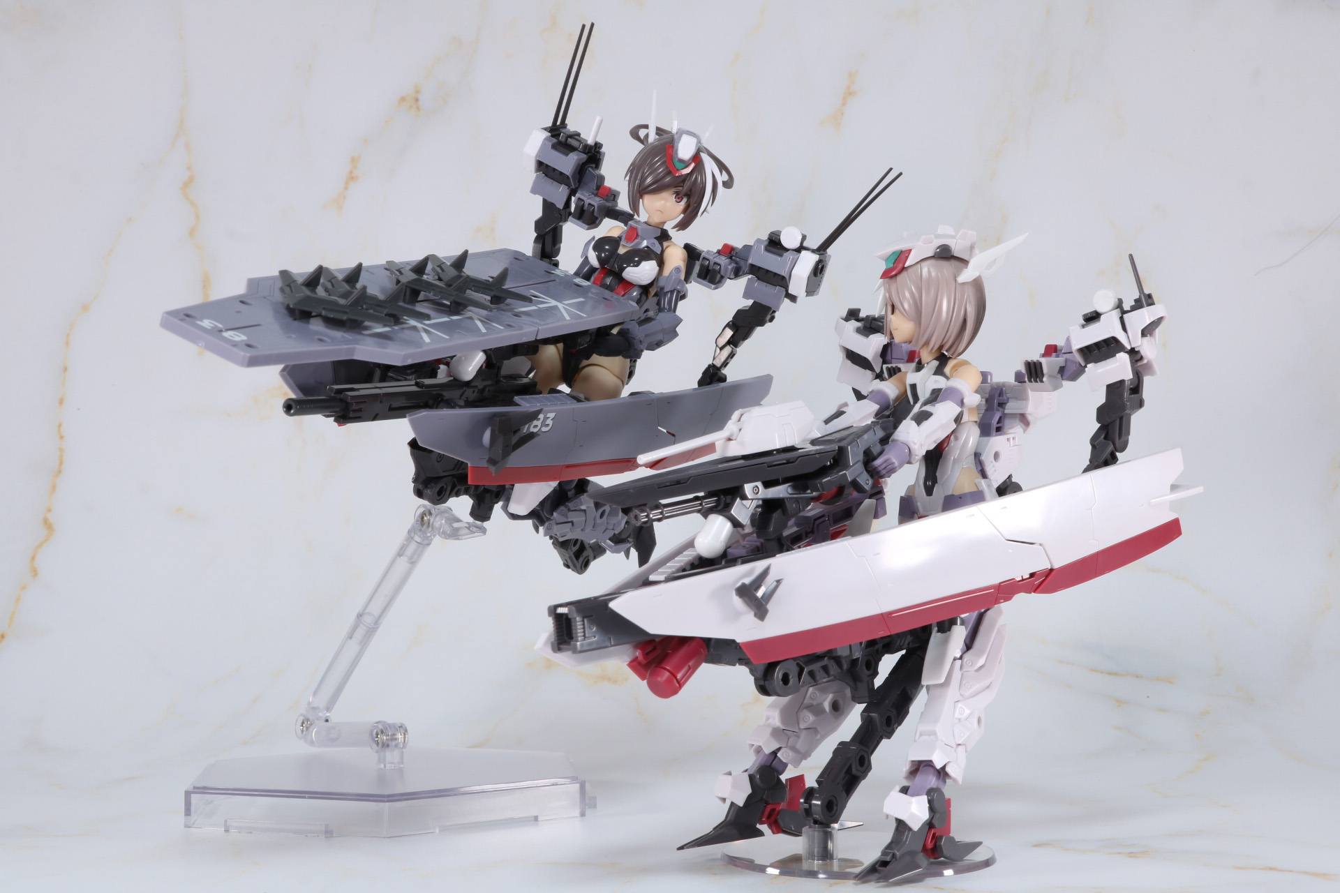 武装状態の比較