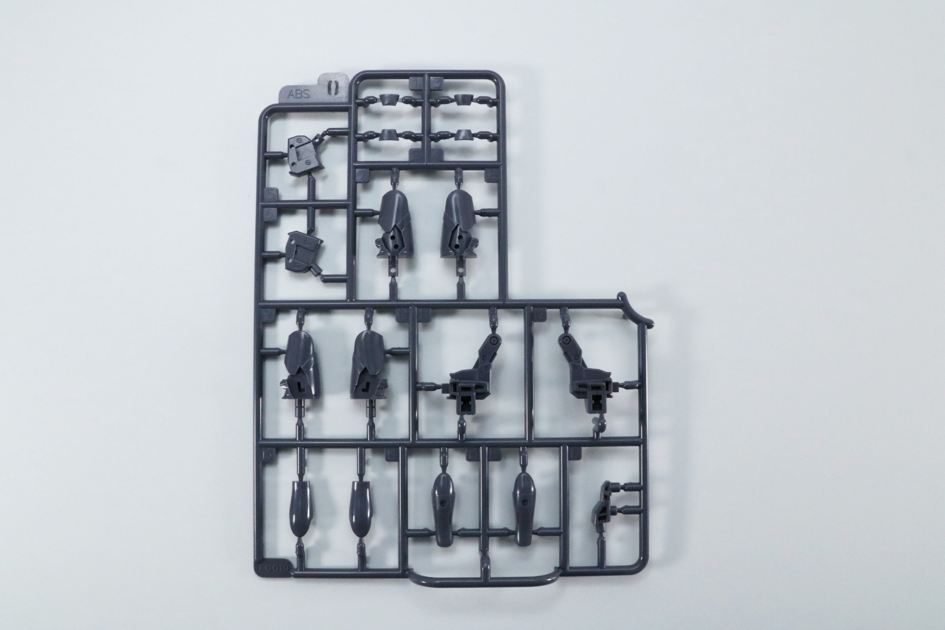 パーツO、パーツP×2