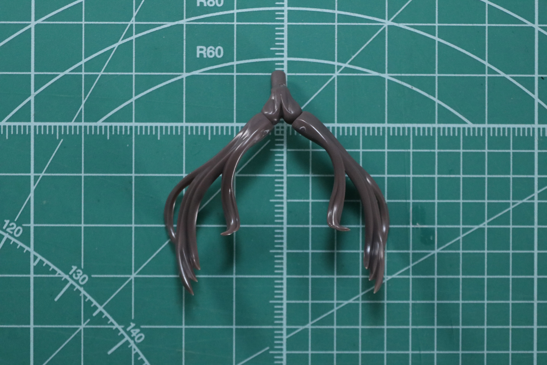 ロングポニーテールの組み立て