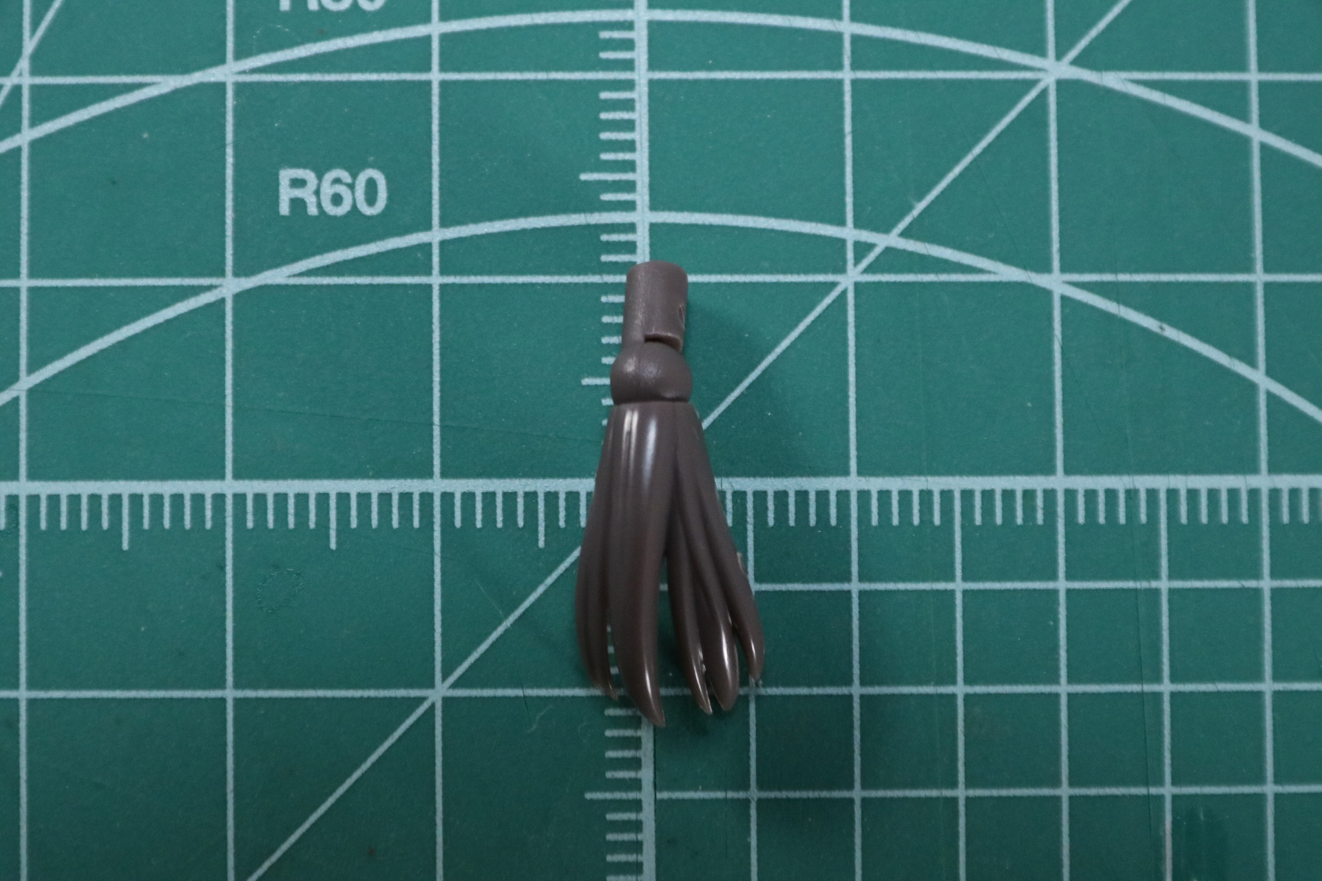 ショートポニーテールの組み立て