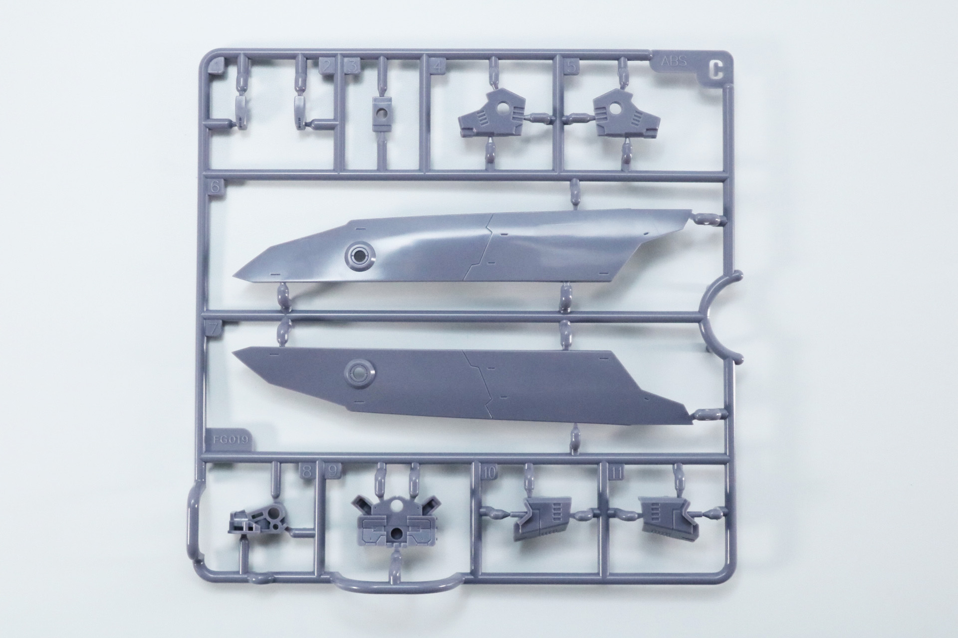 パーツC、パーツD×2