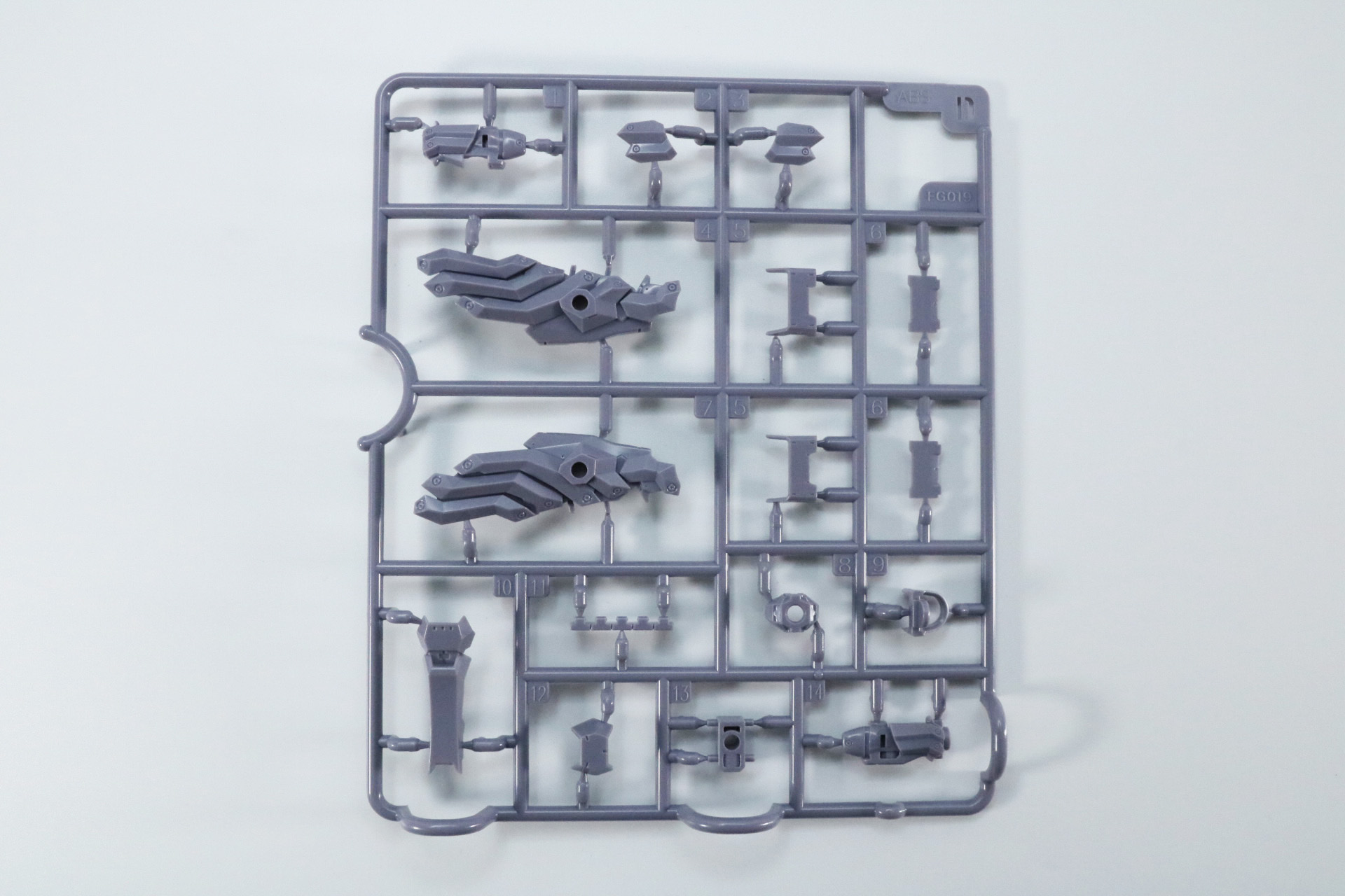 パーツC、パーツD×2