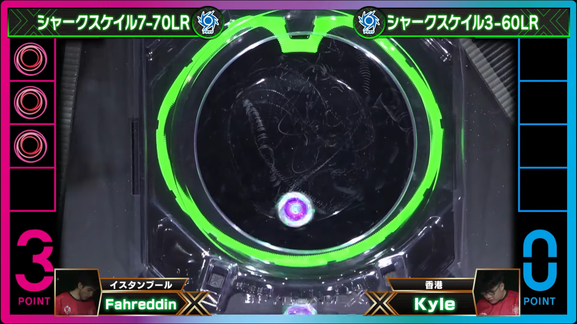 決勝戦は香港代表のKyleとイスタンブール代表のFahreddin選手による頂上決戦だが、Fahreddin選手の勢いが止まらず、3rdバトルでは一気にエクストリームフィニッシュで勝利を決した！