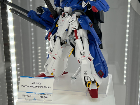 機動戦士ガンダムZZ」より「MG 1/100 フルアーマーZZガンダム