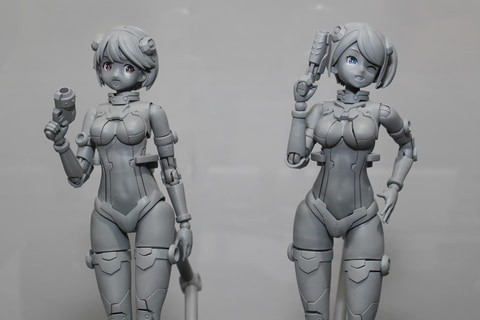 ハセガワが美少女プラモに参入！「A.S.G. ガールズ アリア」と