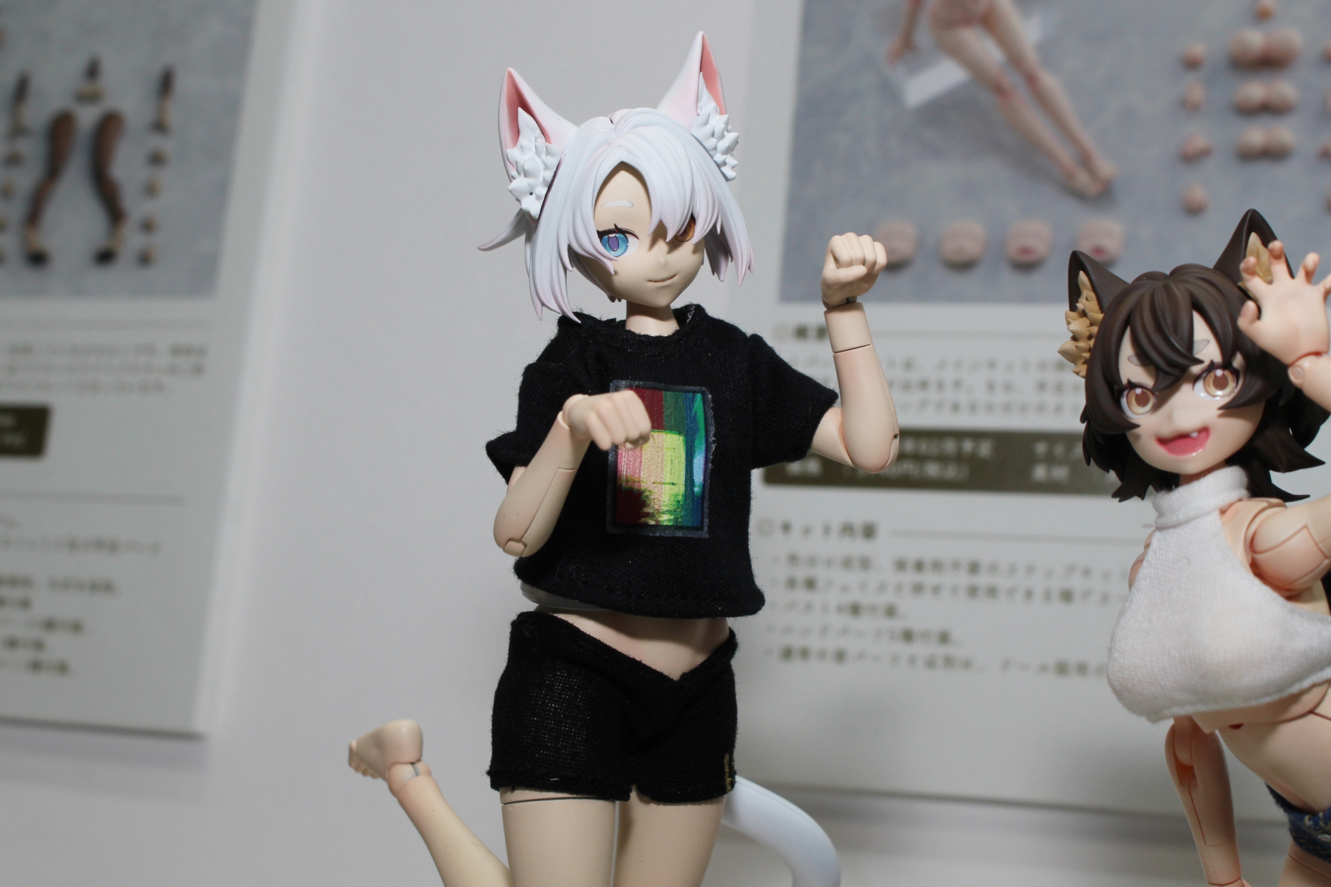 「けもプラ ヒトパーツセット」。2026年2月発売予定。価格は3,740円。メインキットありきの人型素体で頭部などは付属しない。裸なのでドール衣装を着用したい人向けのアイテムだ