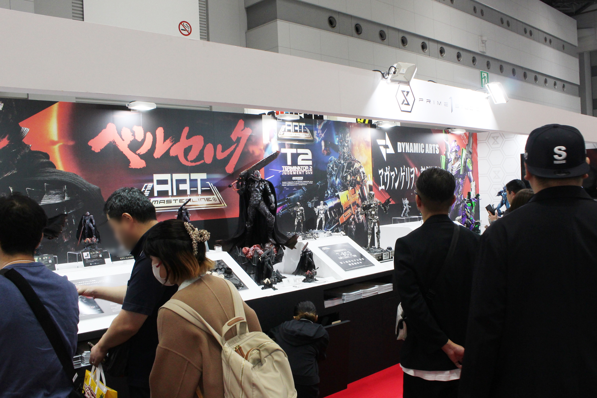 全日本模型ホビーショーのプライム1スタジオのブース